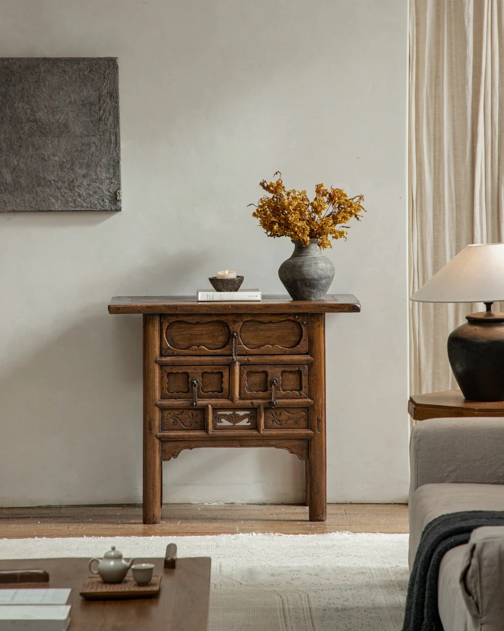 Antique Chinese Cabinet - Image 11