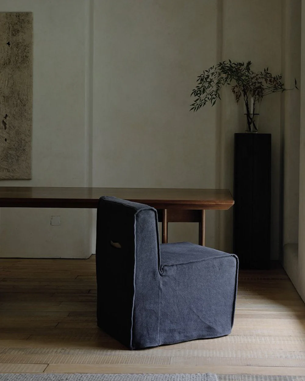 Castor Slipcover Sofa Chair - Image 11