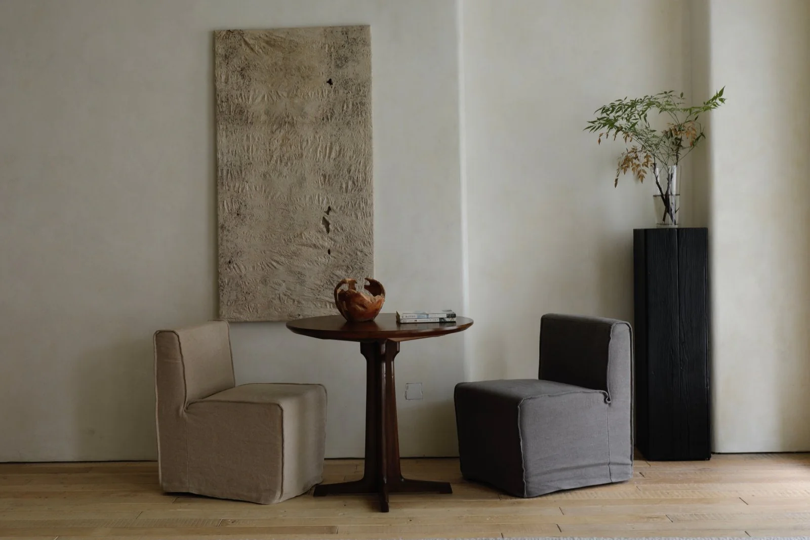 Castor Slipcover Sofa Chair - Image 13