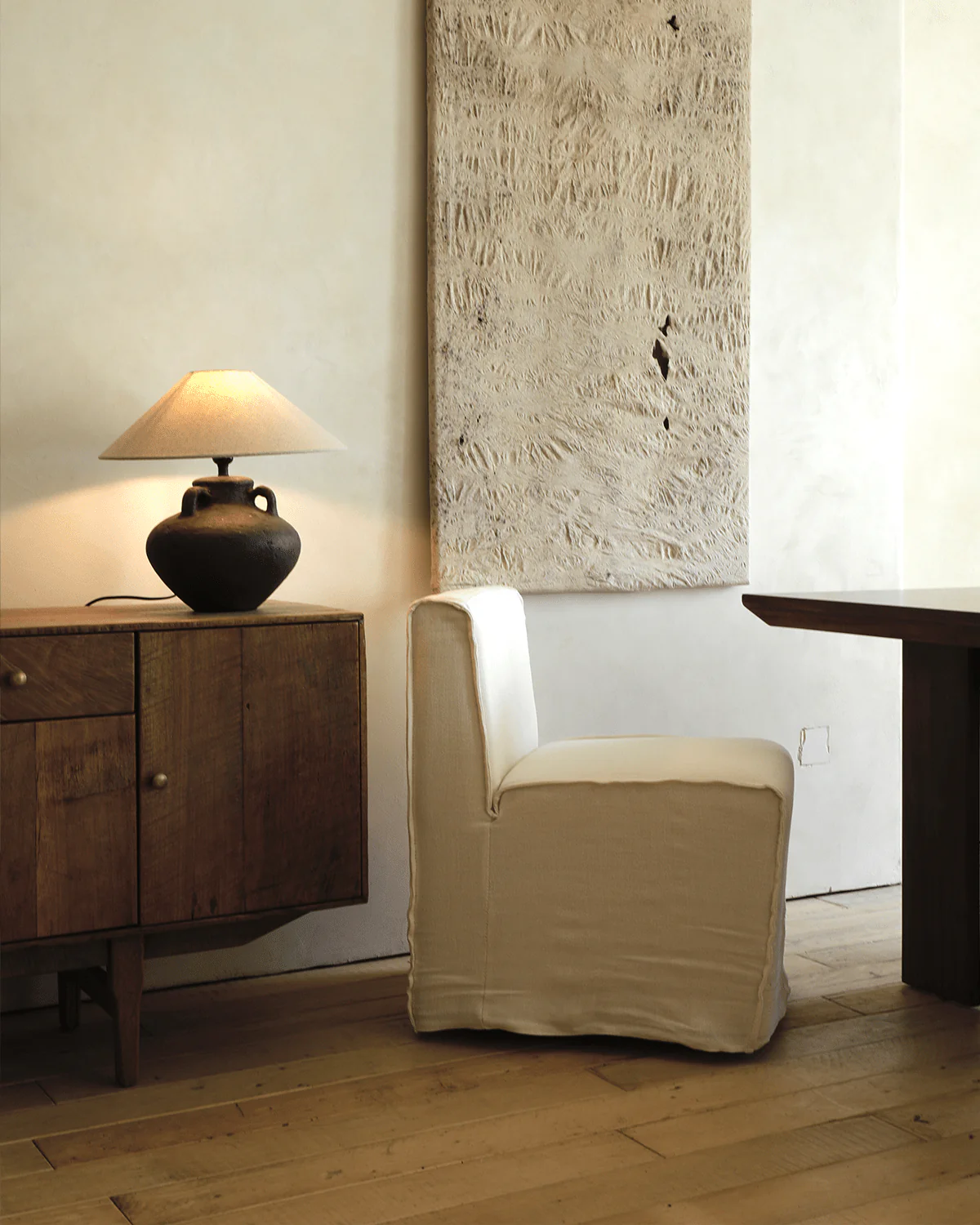 Castor Slipcover Sofa Chair - Image 5