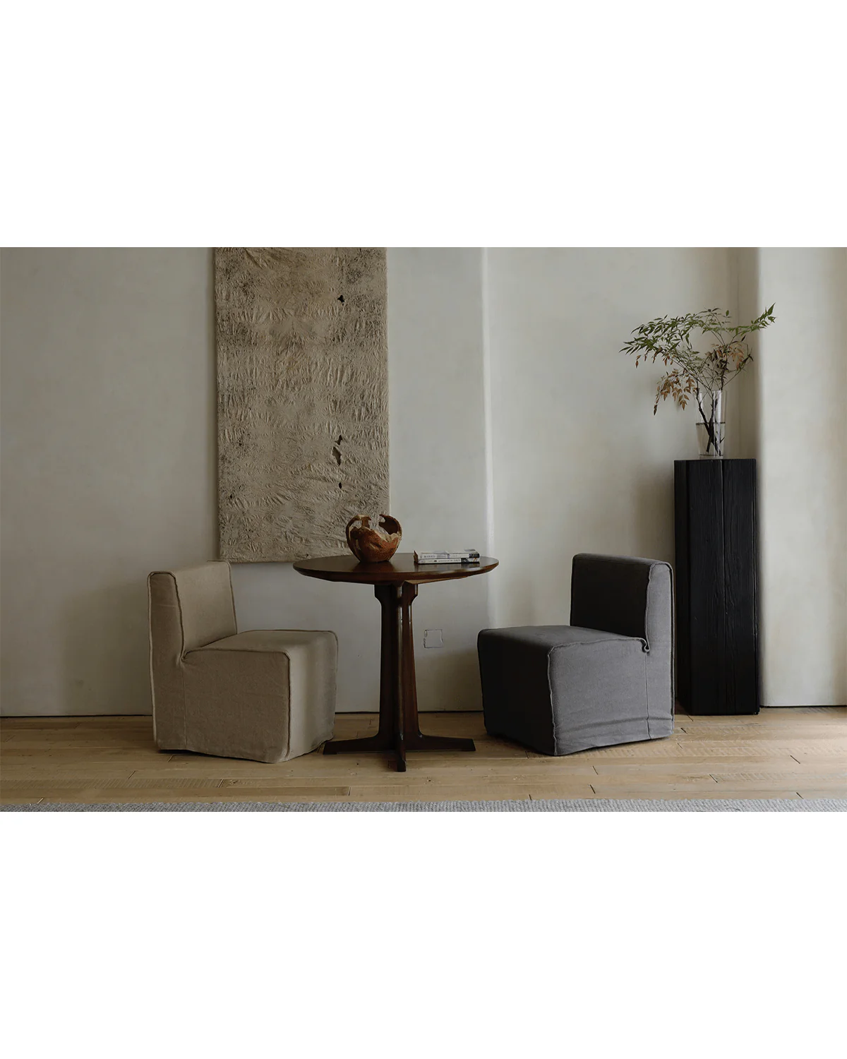 Castor Slipcover Sofa Chair - Image 6