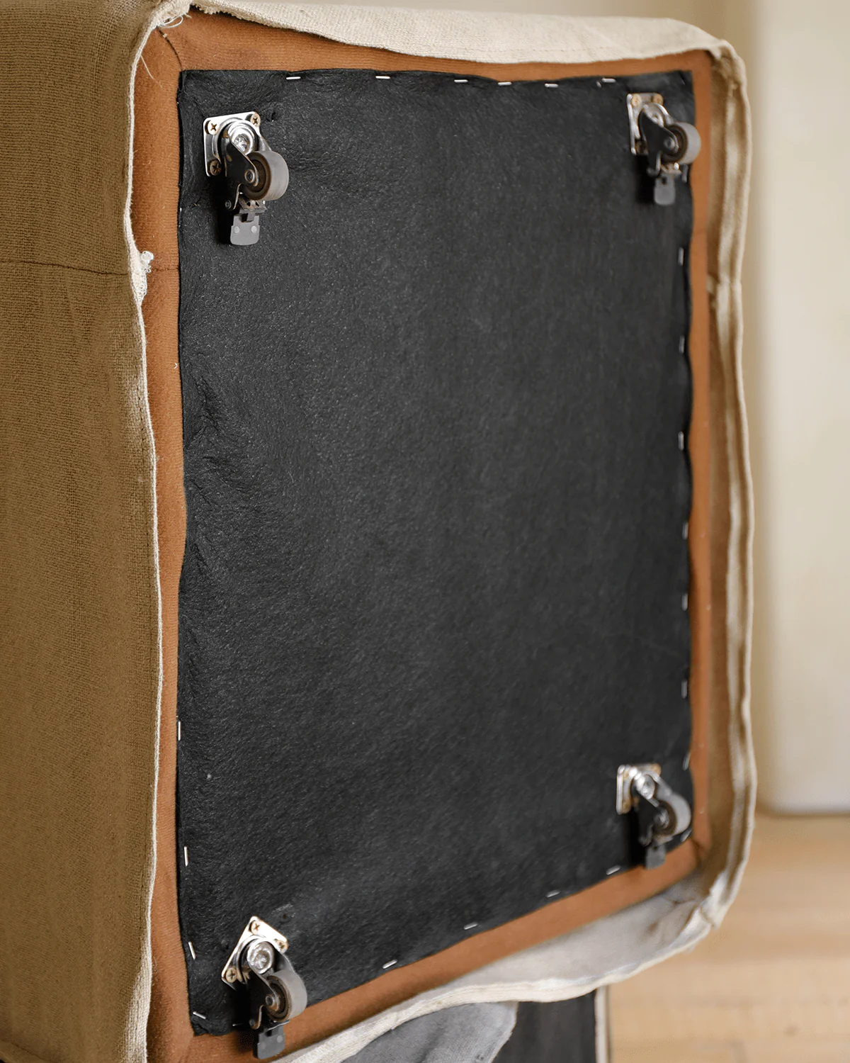 Castor Slipcover Sofa Chair - Image 8