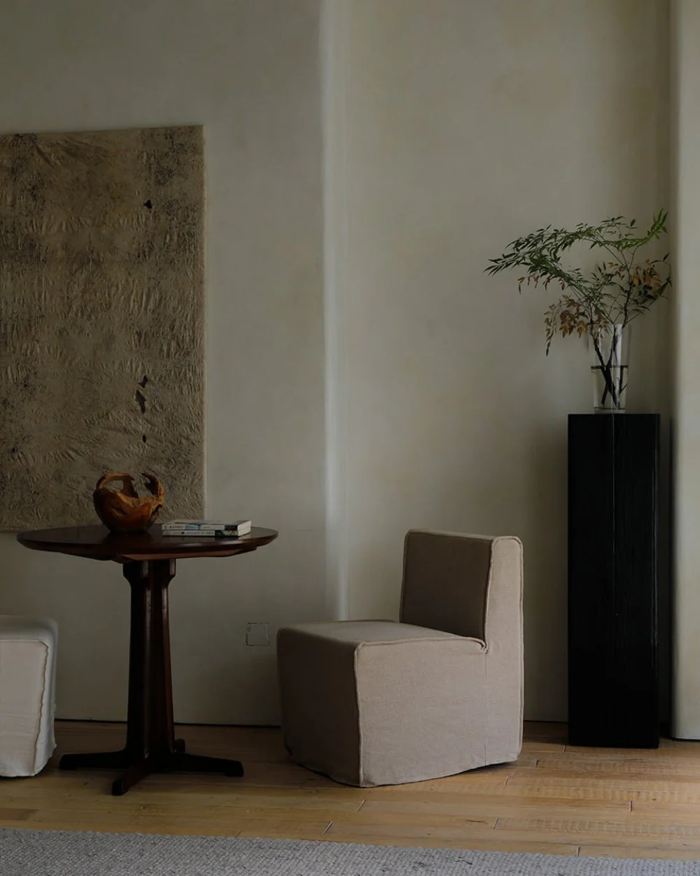 Castor Slipcover Sofa Chair - Image 9