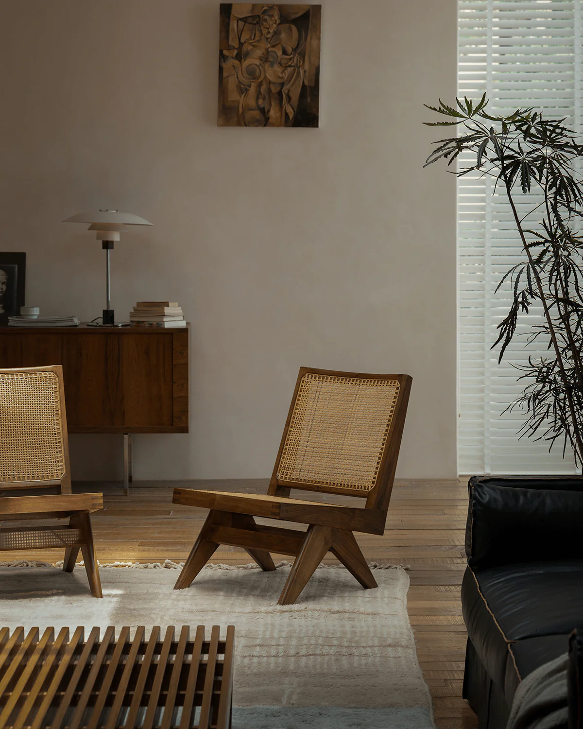 Chandigarh Armless Easy Chair - Image 3