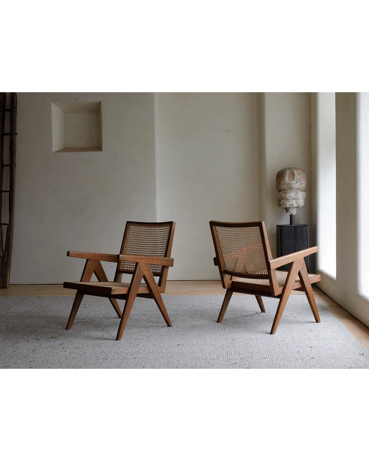 Chandigarh Armrest Easy Chair - Image 6