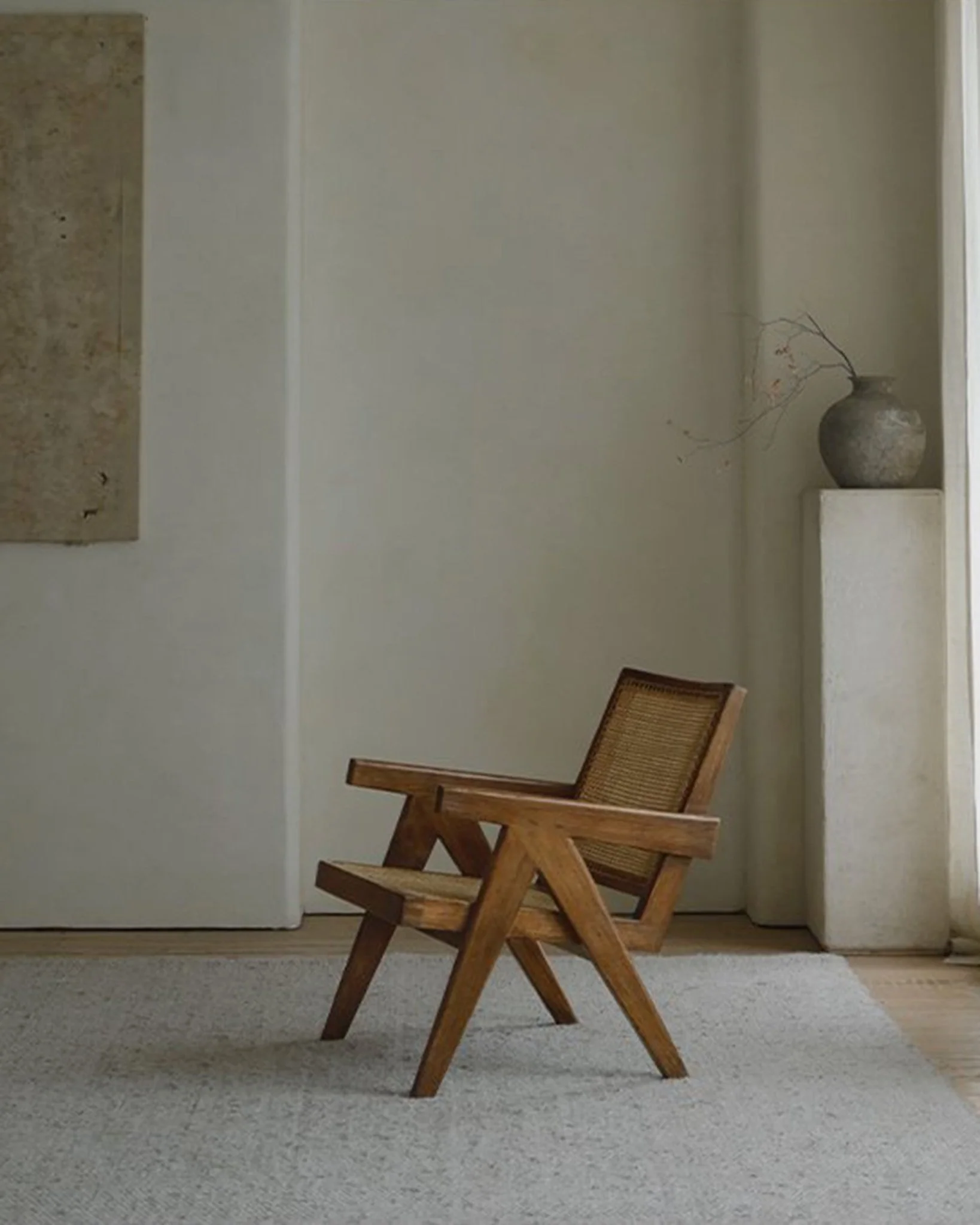 Chandigarh Armrest Easy Chair - Image 7