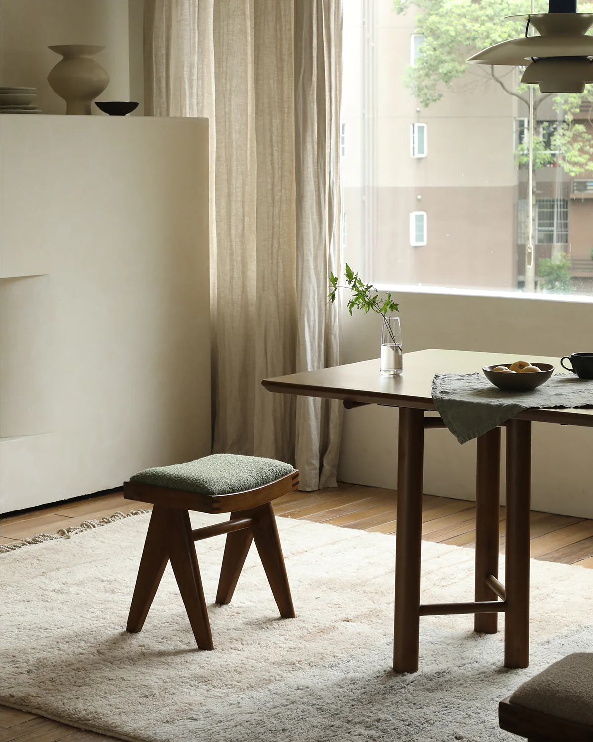 Chandigarh Easy Stool - Image 3