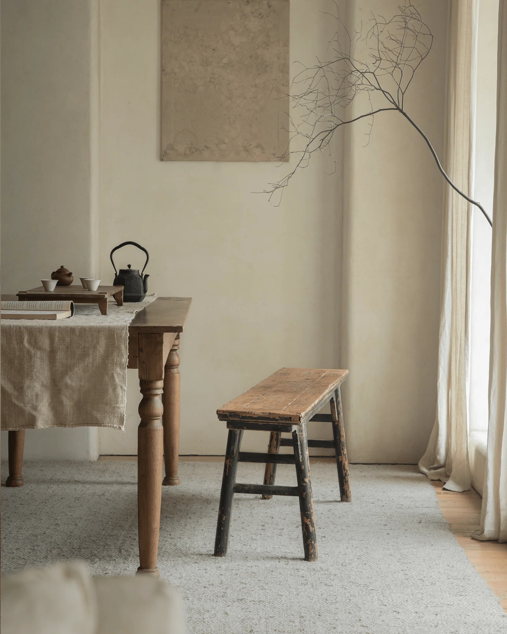 Chinese Antique Console Table - Image 5