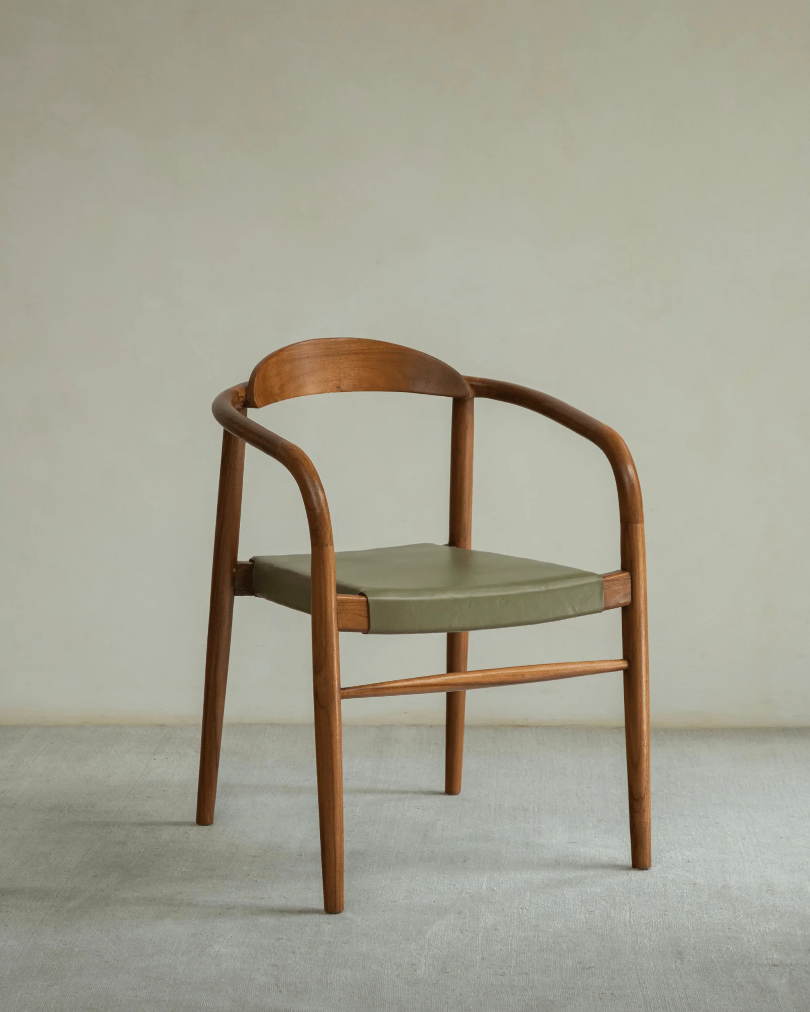 Crescent Leather Chair - Image 15