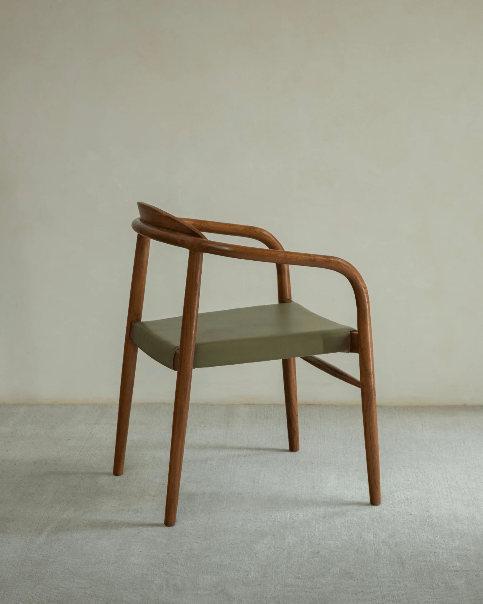 Crescent Leather Chair - Image 16