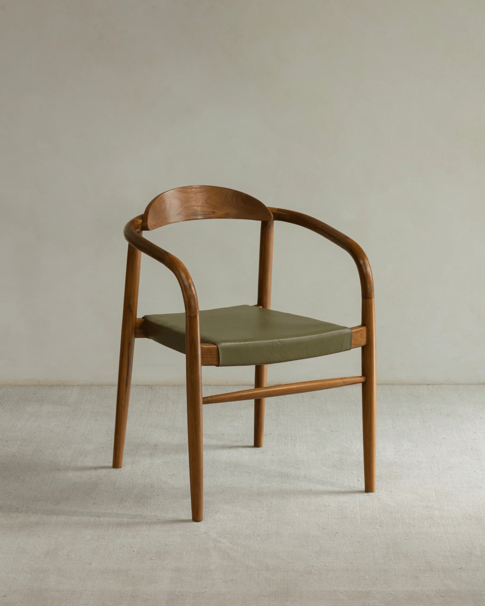 Crescent Leather Chair - Image 31