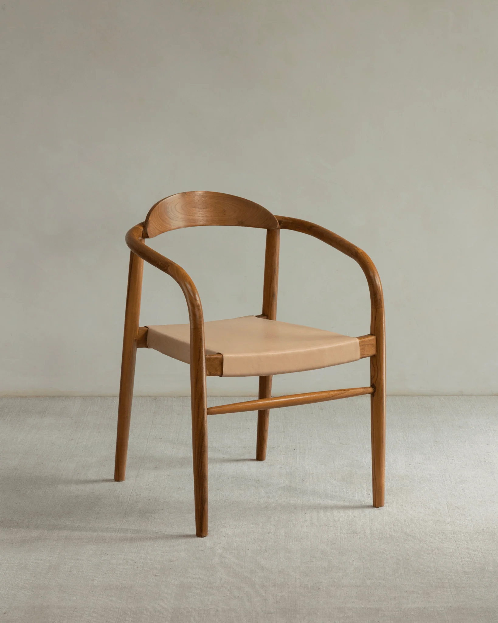 Crescent Leather Chair - Image 32