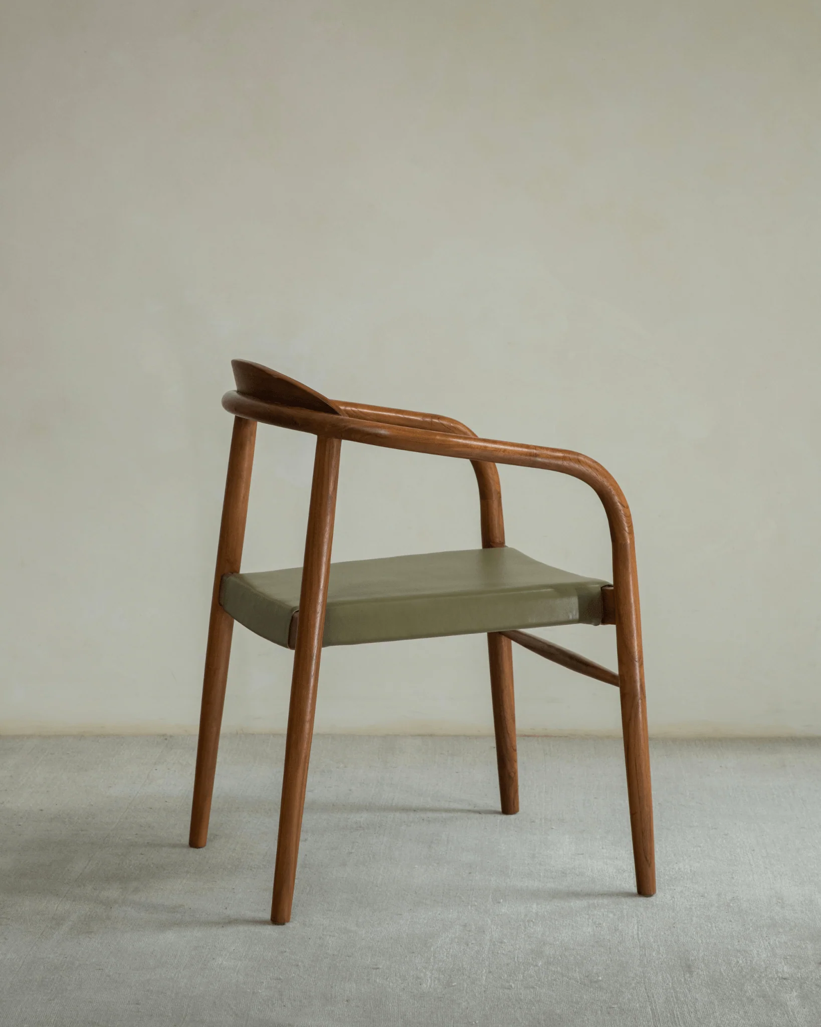 Crescent Leather Chair - Image 34