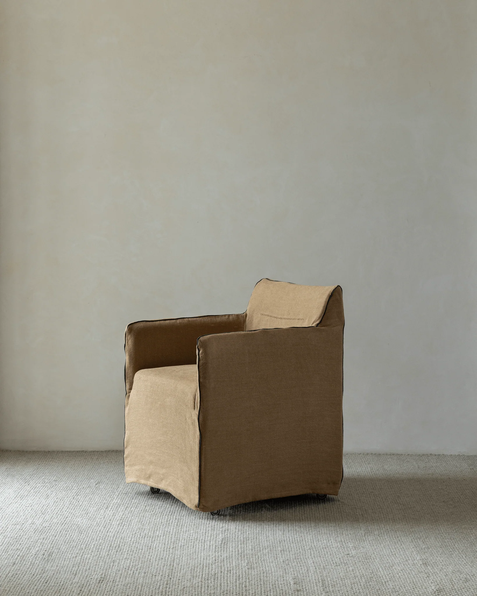 Ducy Linen Slipcover Chair - Image 8