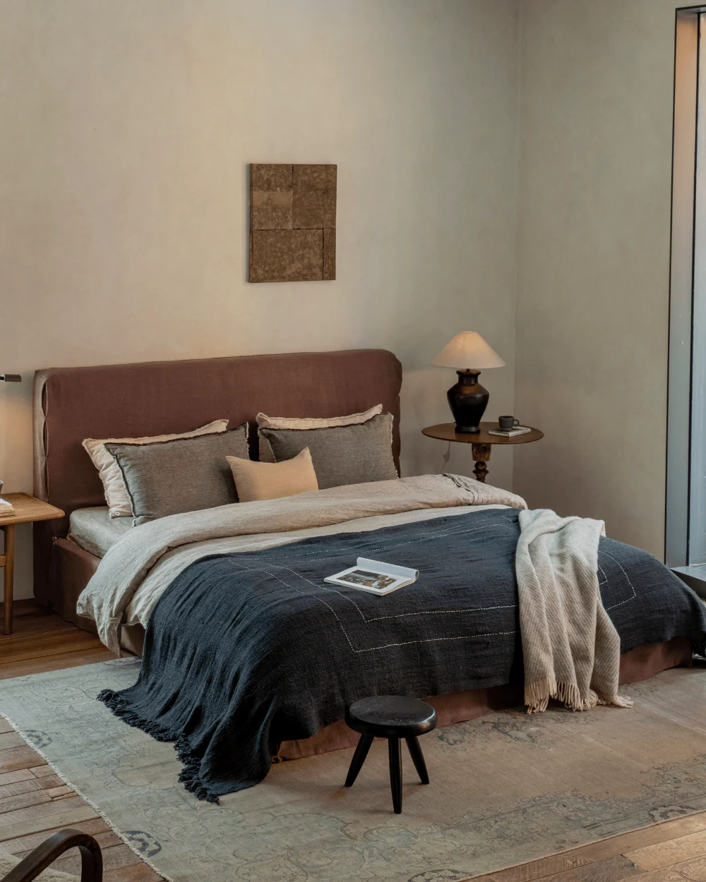 Freya Linen Bed - Image 14