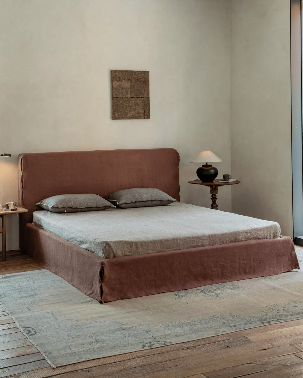 Freya Linen Bed - Image 16