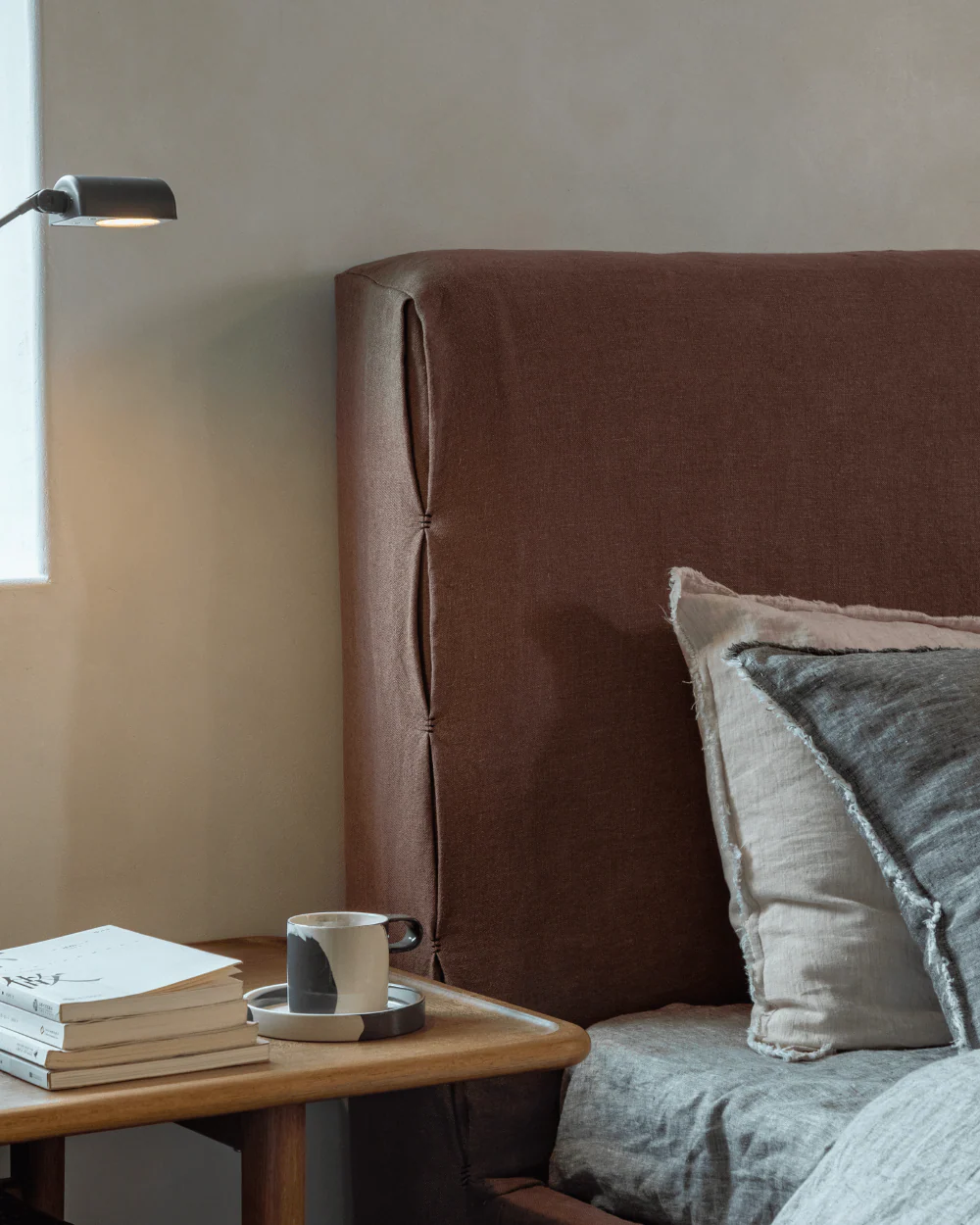 Freya Linen Bed - Image 19