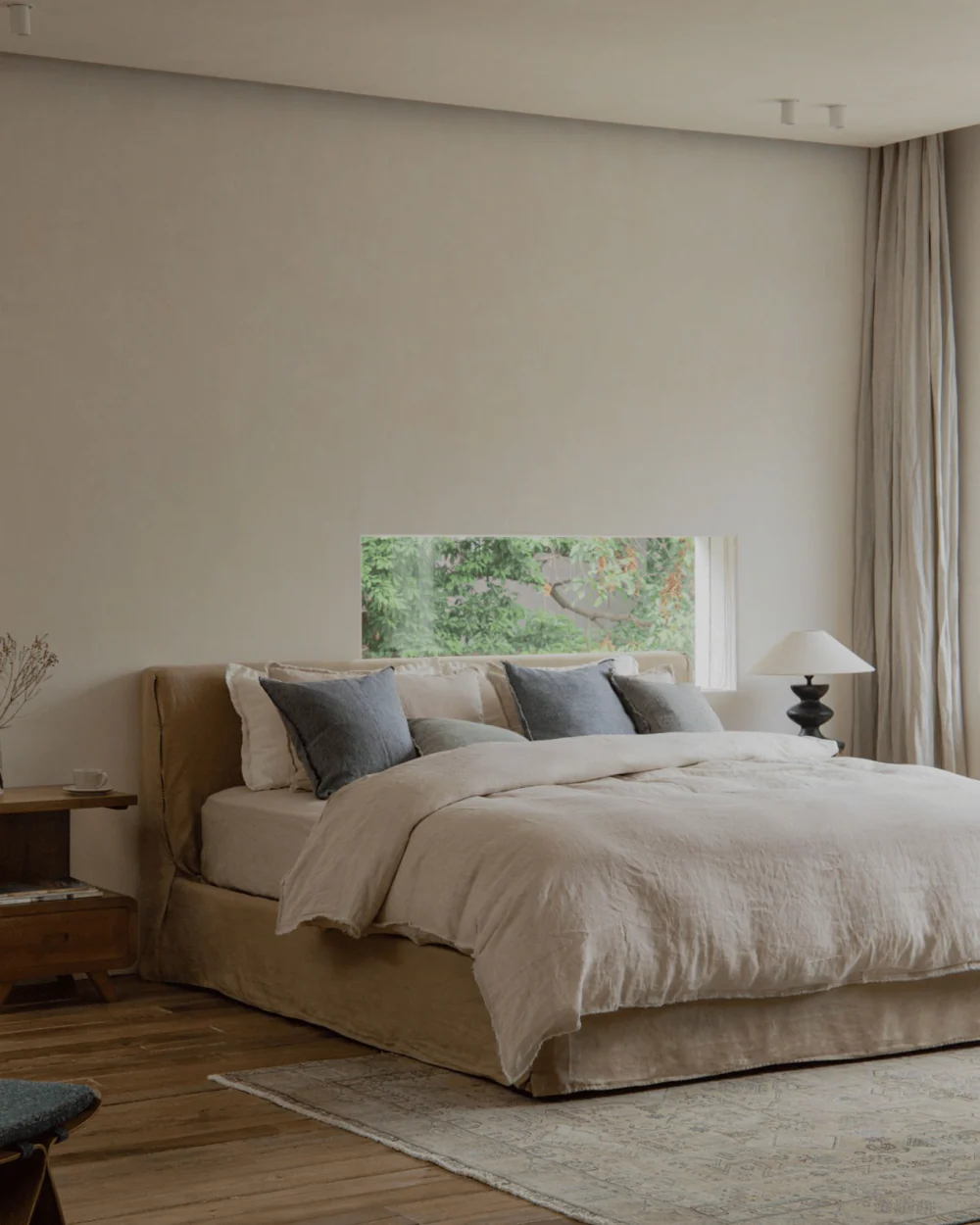 Freya Linen Bed - Image 28