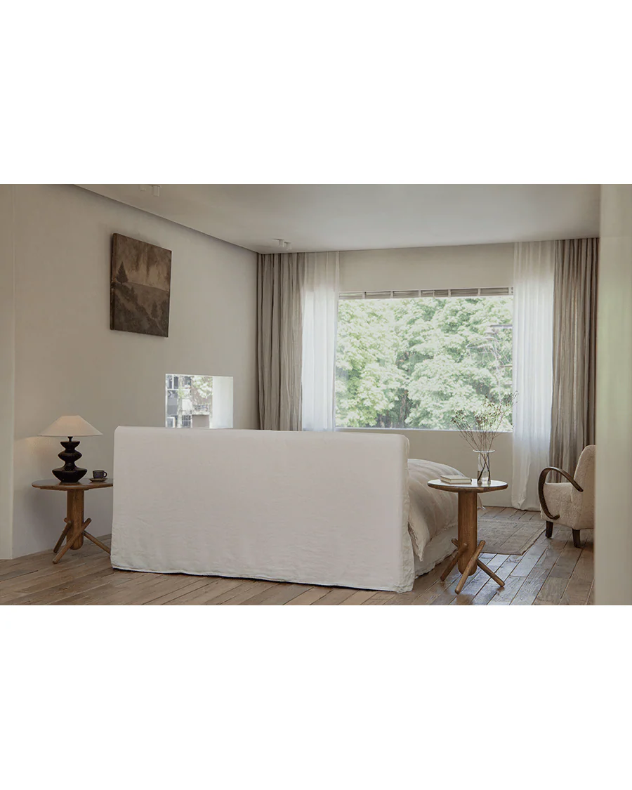 Freya Linen Bed - Image 9