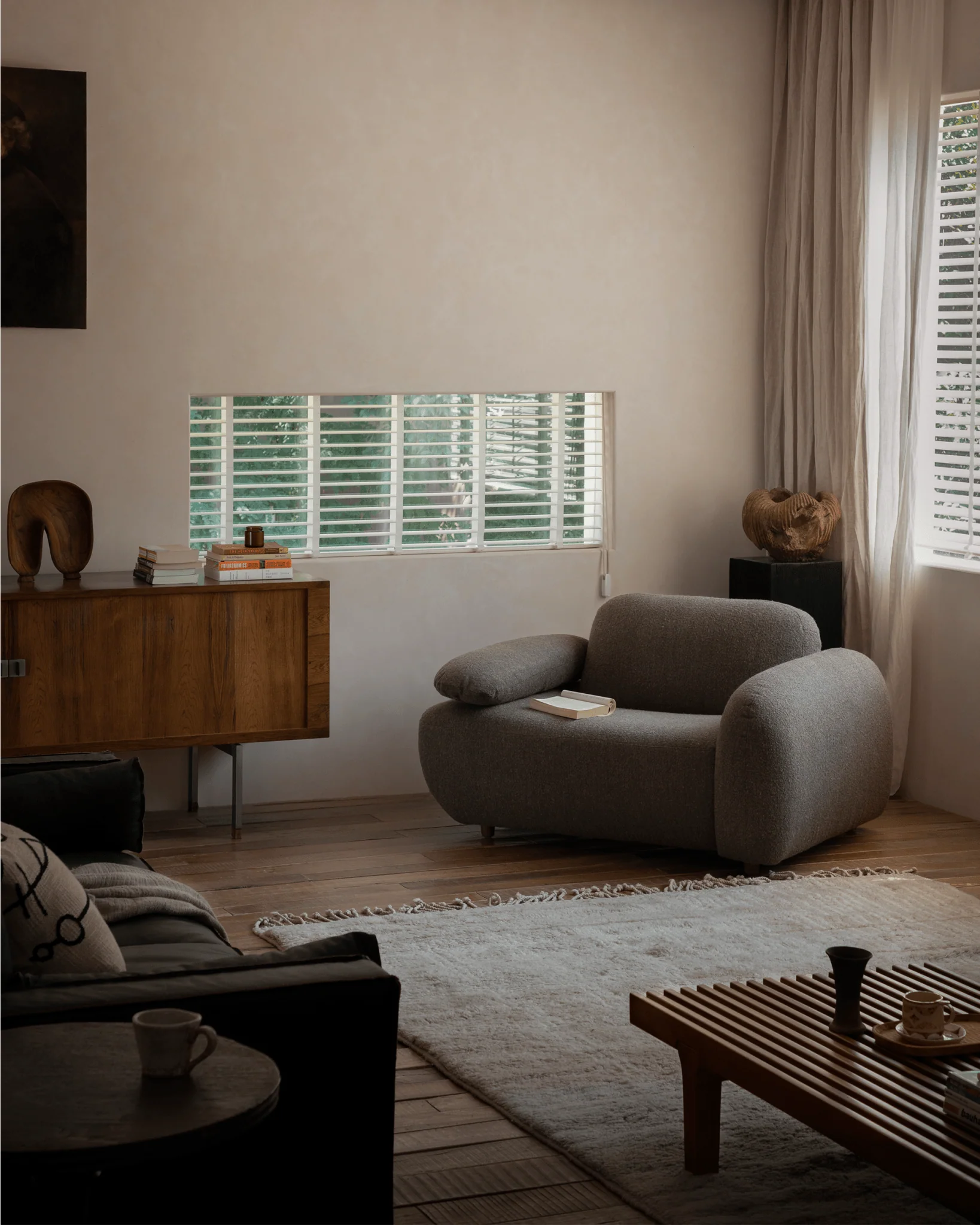 Gestein Bouclé Armchair - Image 3