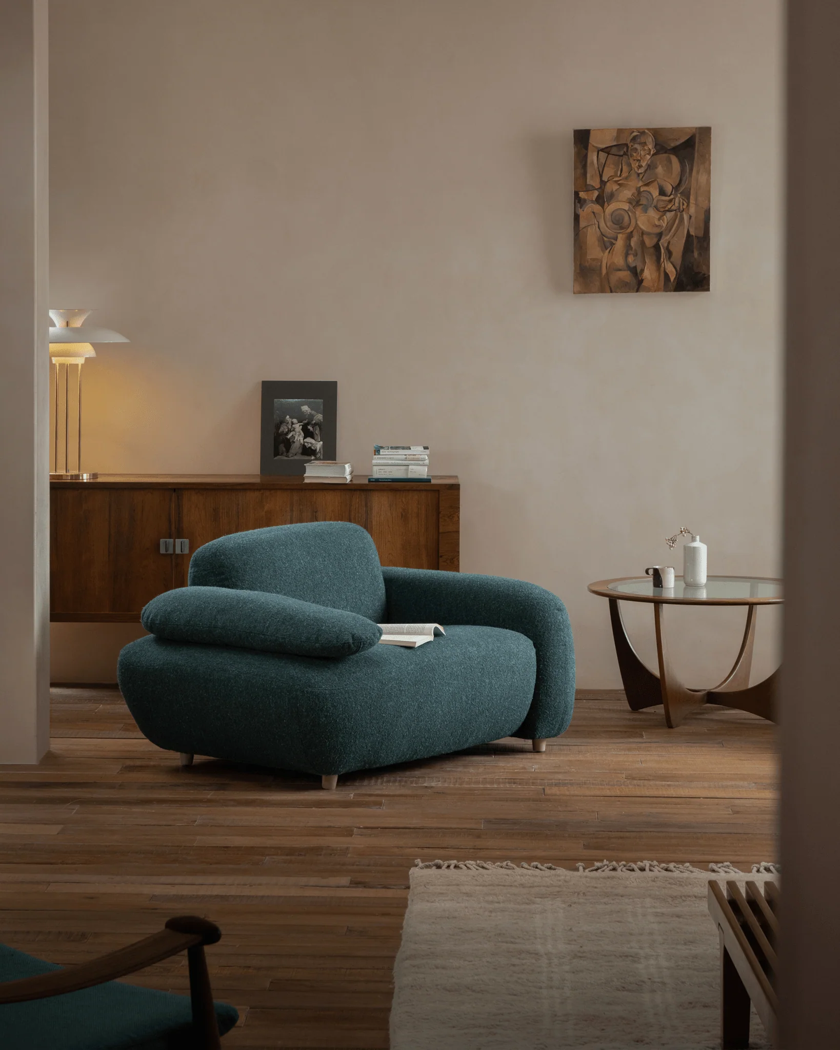 Gestein Bouclé Armchair - Image 5