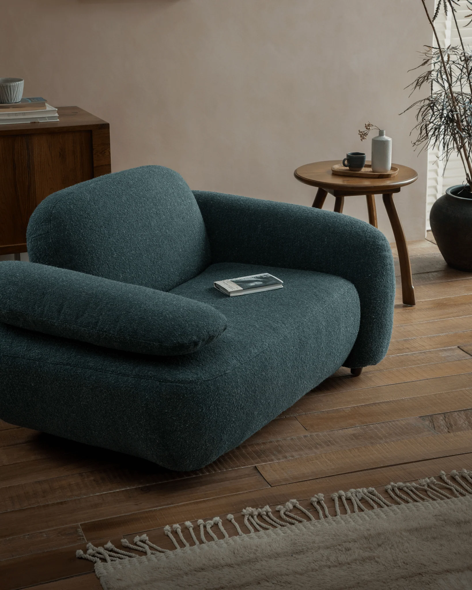 Gestein Bouclé Armchair - Image 9