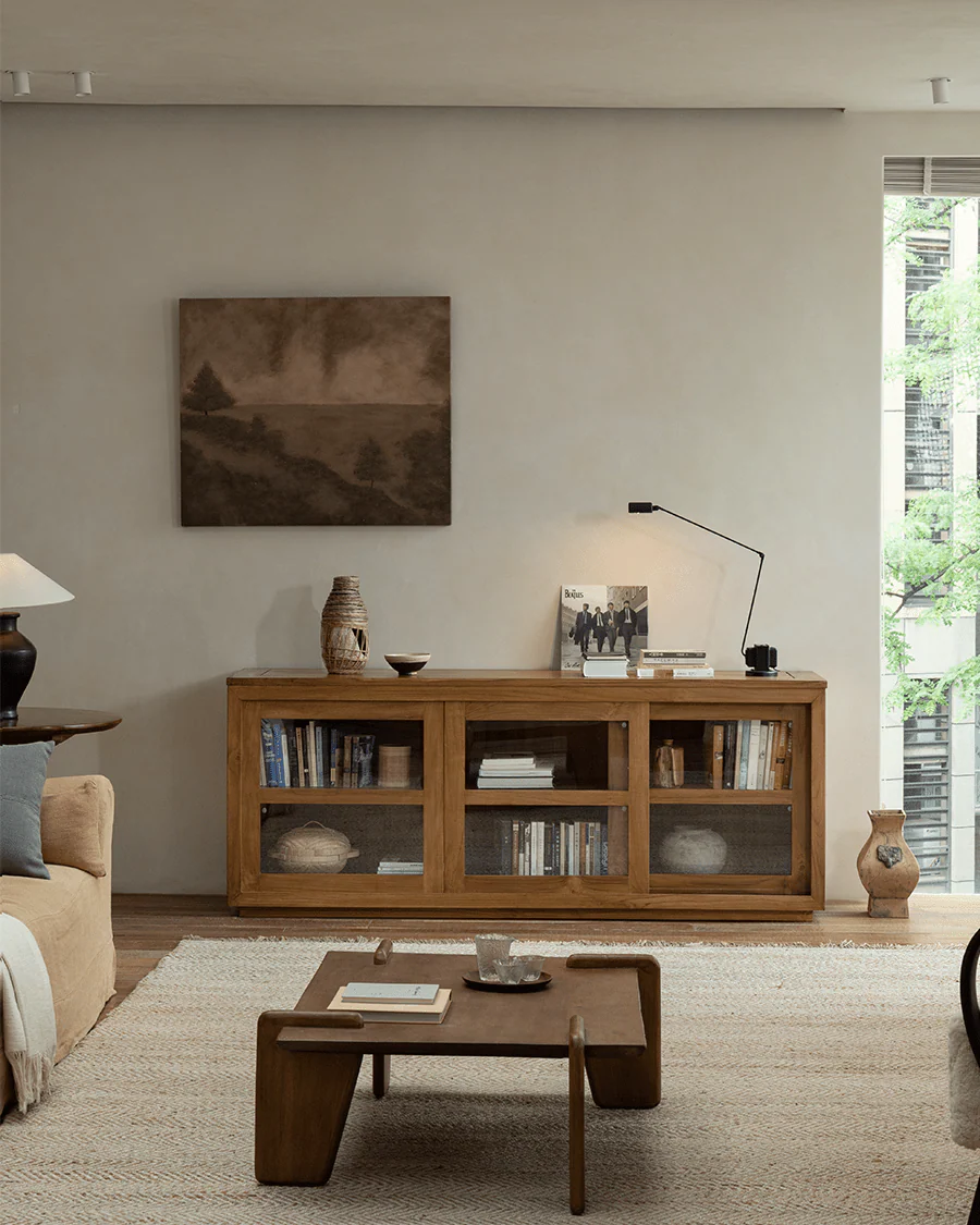 Glass Front Bookcase - Image 3