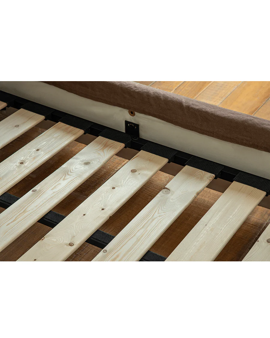 Guni Slipcover Linen Bed - Image 20