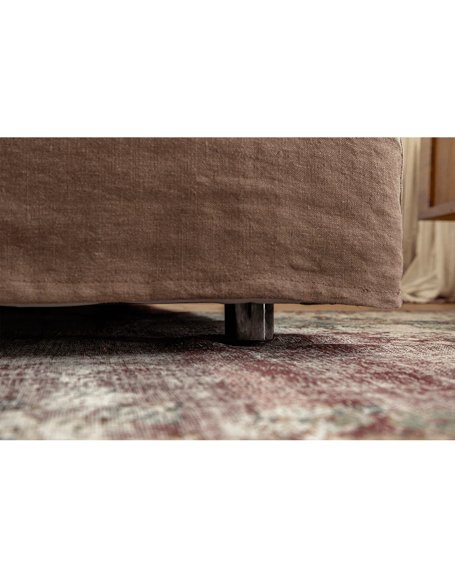 Guni Slipcover Linen Bed - Image 23