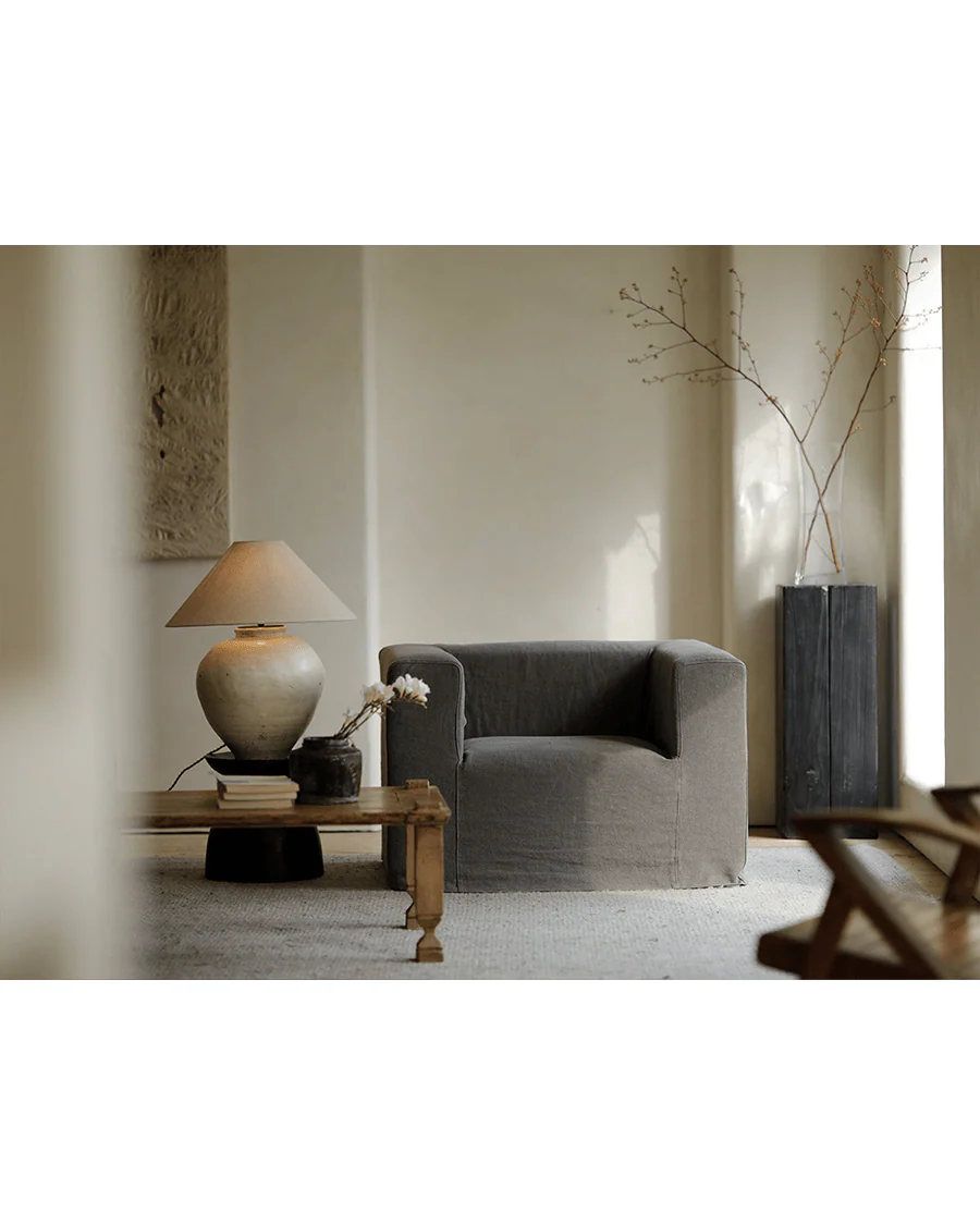 Lea Slipcover Armchair - Image 8