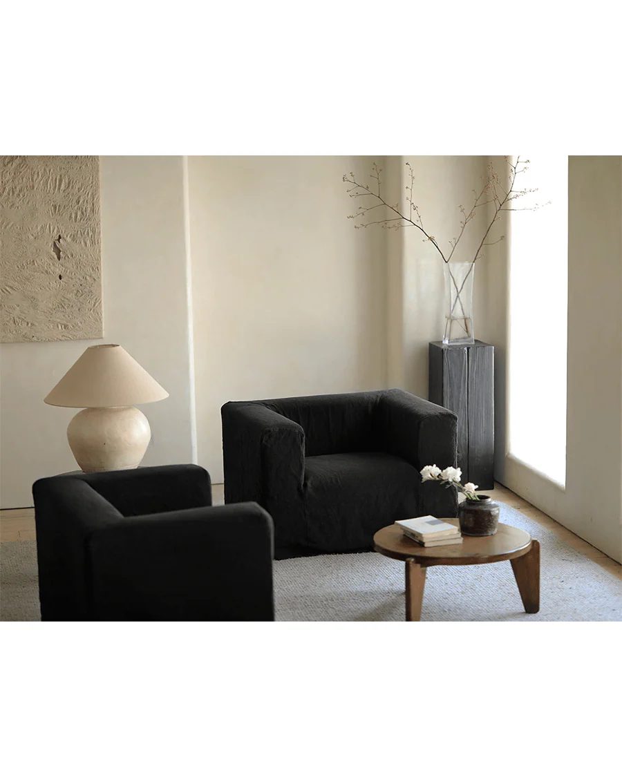 Lea Slipcover Armchair - Image 9