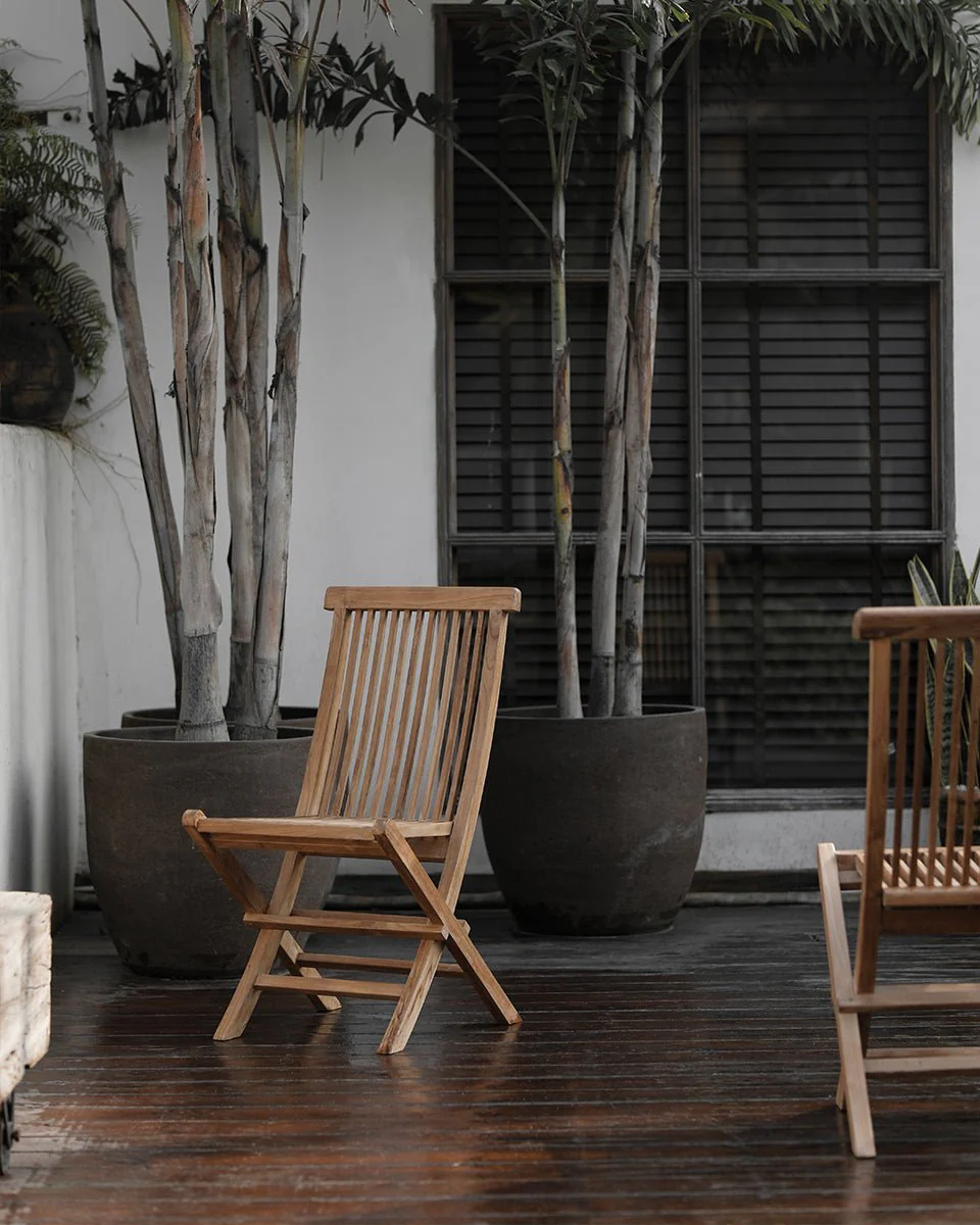 Outdoor Folding Dining Chair - Image 8