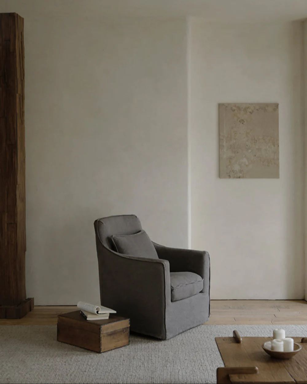 Sola Slipcovered Armchair - Image 6