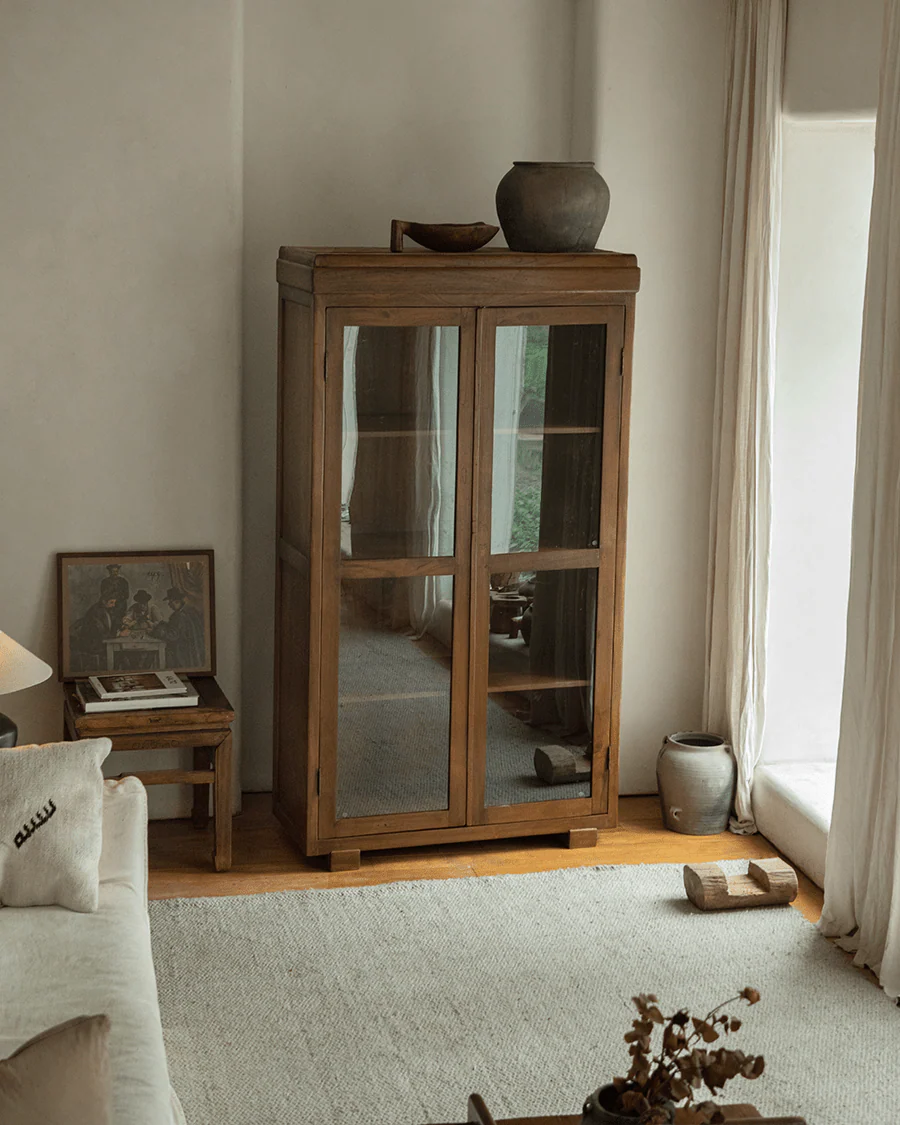 Vintage Indonesian Cabinet - Image 5