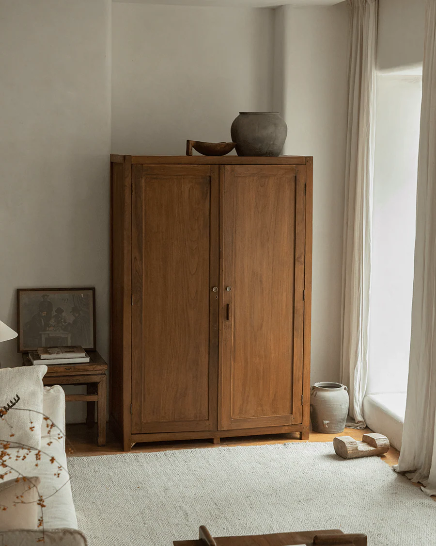 Vintage Indonesian Cabinet - Image 6