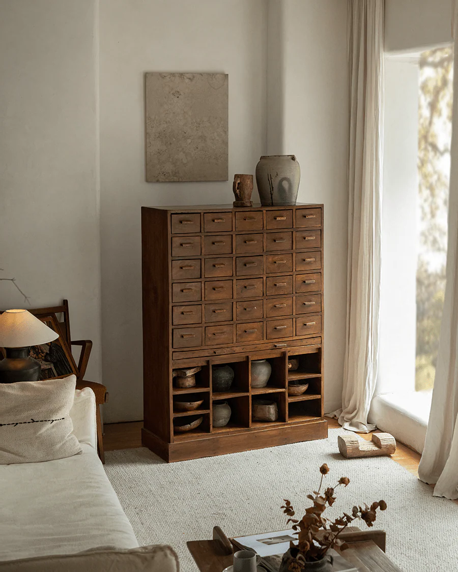 Vintage Indonesian Cabinet - Image 8