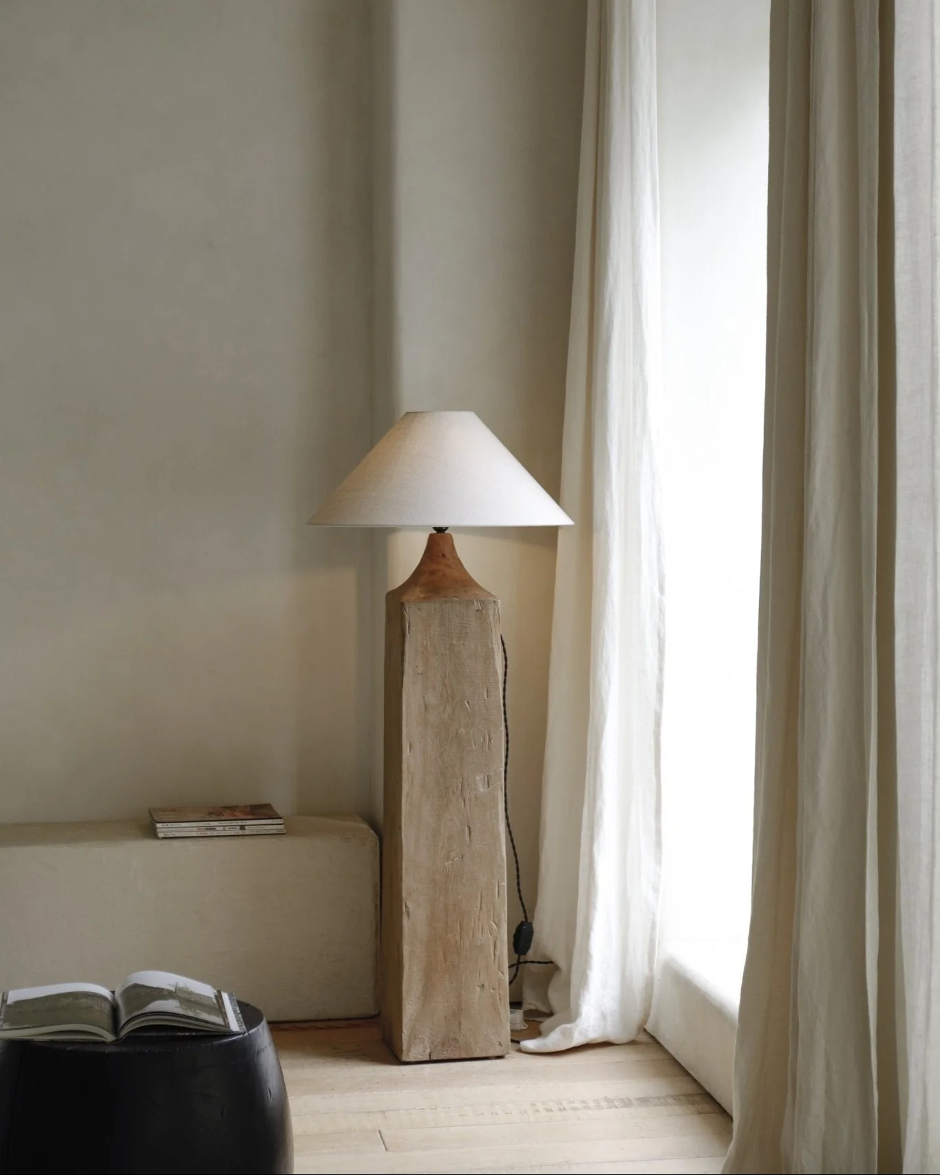 Wooden Floor Lamp - Image 7