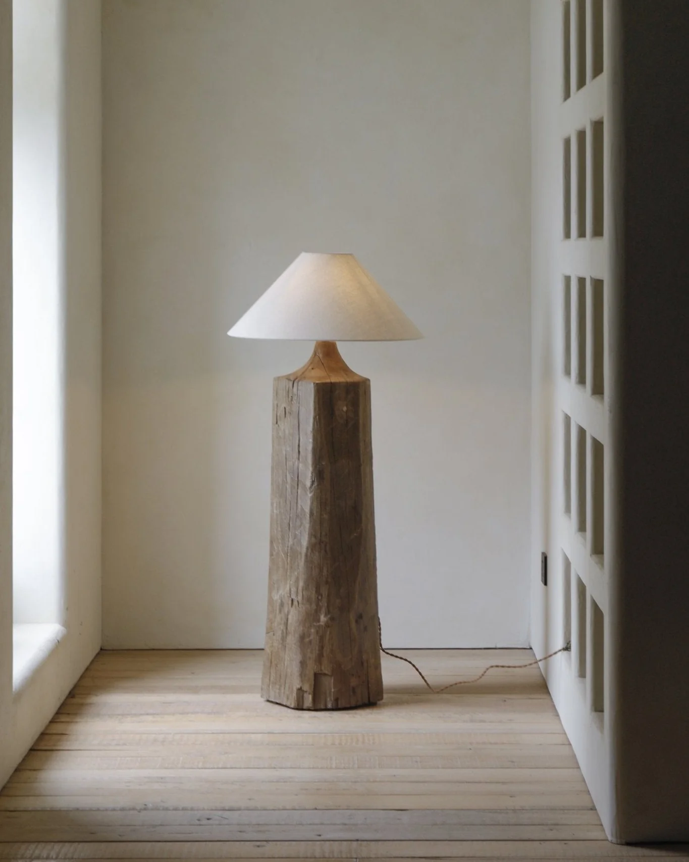 Wooden Floor Lamp - Image 9