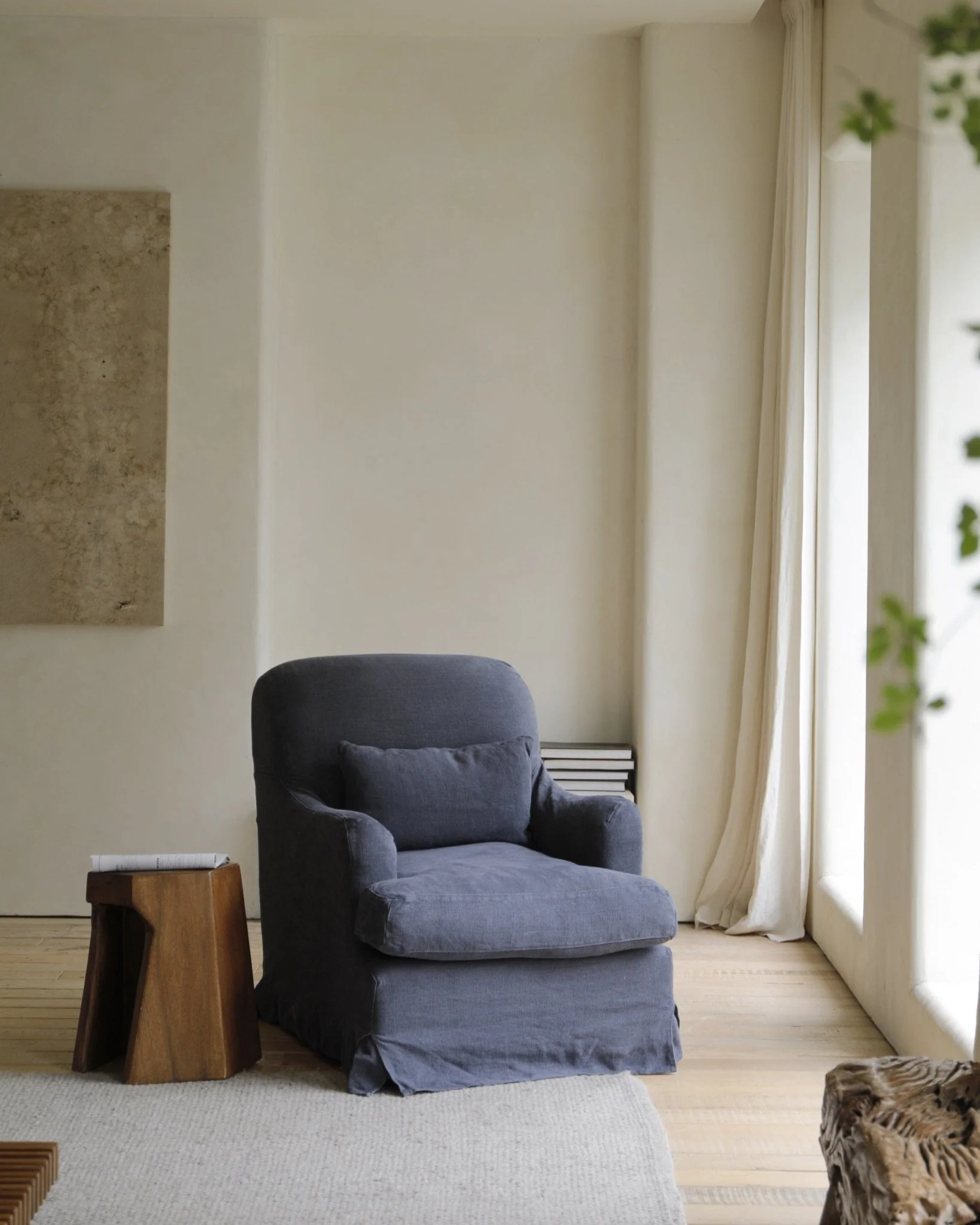 Zone Slipcover Armchair - Image 8